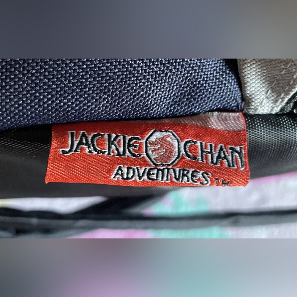 RARE Jackie Chan Adventures Cartoon Backpack New w/ Tag 2002 (See Photos) HTF - Picture 14 of 16